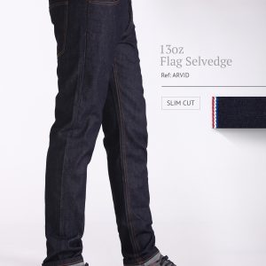 13oz PIZZACAT PZCAT Flag Selvedge