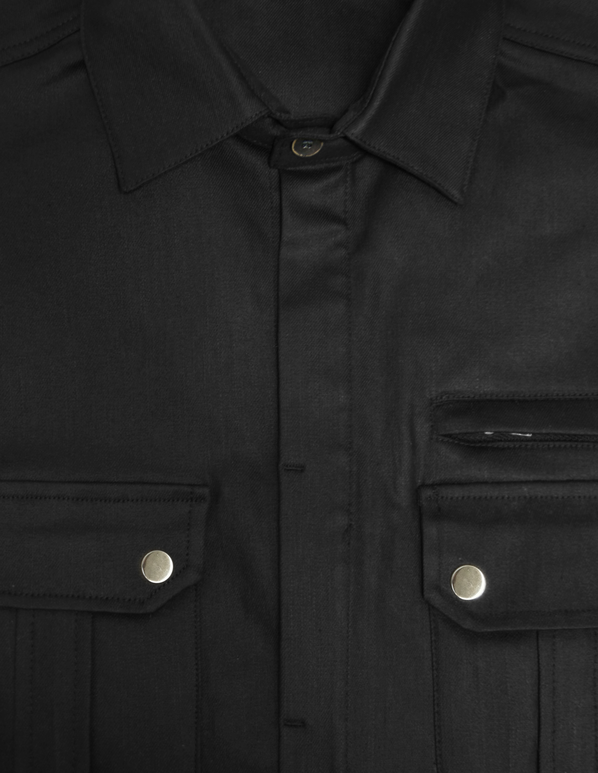 Waxed Denim Shirt PIZZACAT